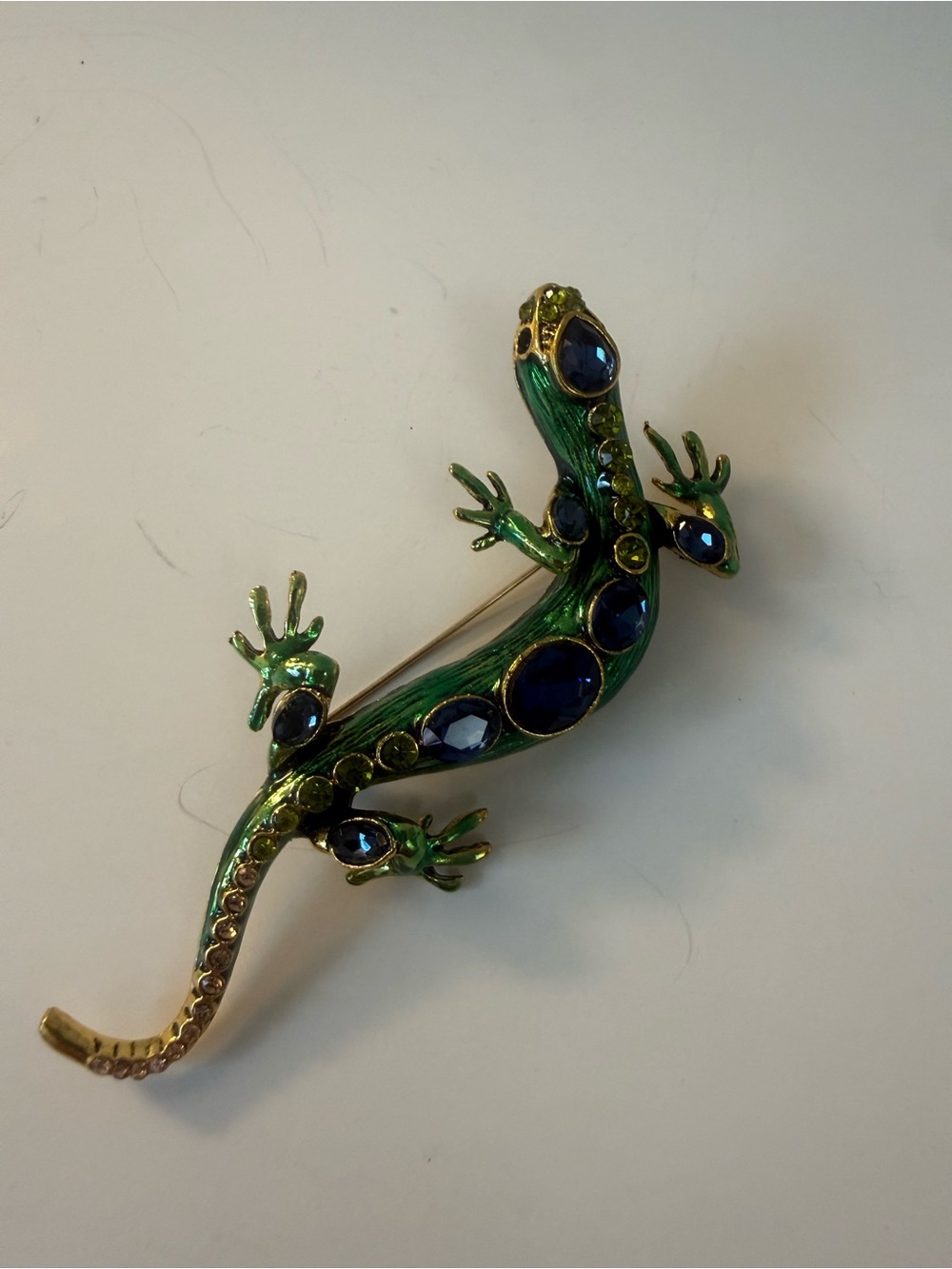 Lizard Brooch - Picture 5 of 7